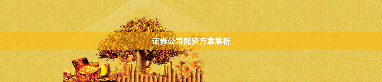 证券公司配资方案解析